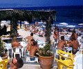 Chiringay Bar looking down on Es Cavallet beach